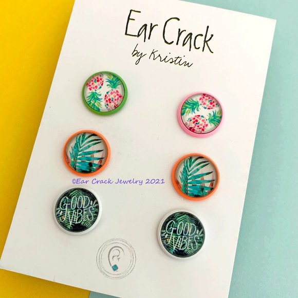 🦩Hand Crafted - Beach Vibes Colorful Earrings - Picture 6 of 7